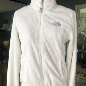 THE NORTH FACE White Zip Up Jacket